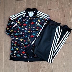 2  Piece Adidas Track Suit for Girls